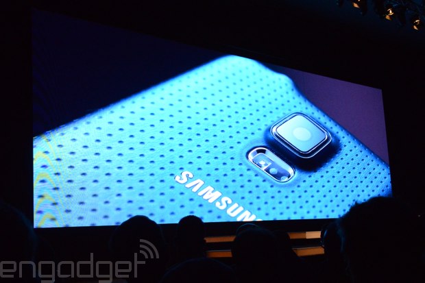 Onto design. "A smartphone has never felt better. THe back cover is perforated. The glam look is a result of the perforated back." Blue, white, black and gold are going to be available.