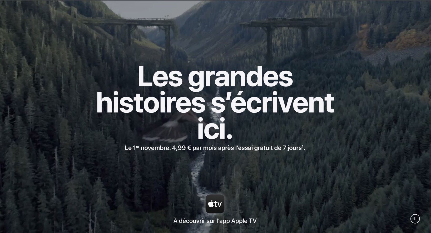 Les grandes histoires s'écrivent ici.